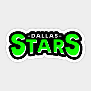 Dallas stars Sticker